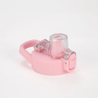 Crossing Urban Ceramic S/S Insulated Straw Sipper Cap Sports Bottle With Handle 480ml - Pistachio Pink (Mix)
