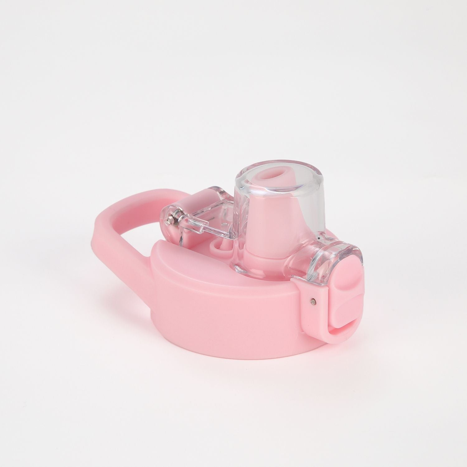 Crossing Urban Ceramic S/S Insulated Straw Sipper Cap Sports Bottle With Handle 720ml - Dusty Rose