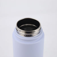 Crossing Urban S/S Insulated Screw Cap Sports Bottle With Handle 400ml - Ombre Coral Mist