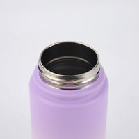 Crossing Urban S/S Insulated Screw Cap Sports Bottle With Handle 400ml - Ombre Lavender Luxe