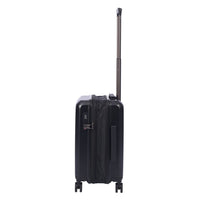 Crossing VIVE Polycarbonate Expandable Carry On Luggage V2 - Black