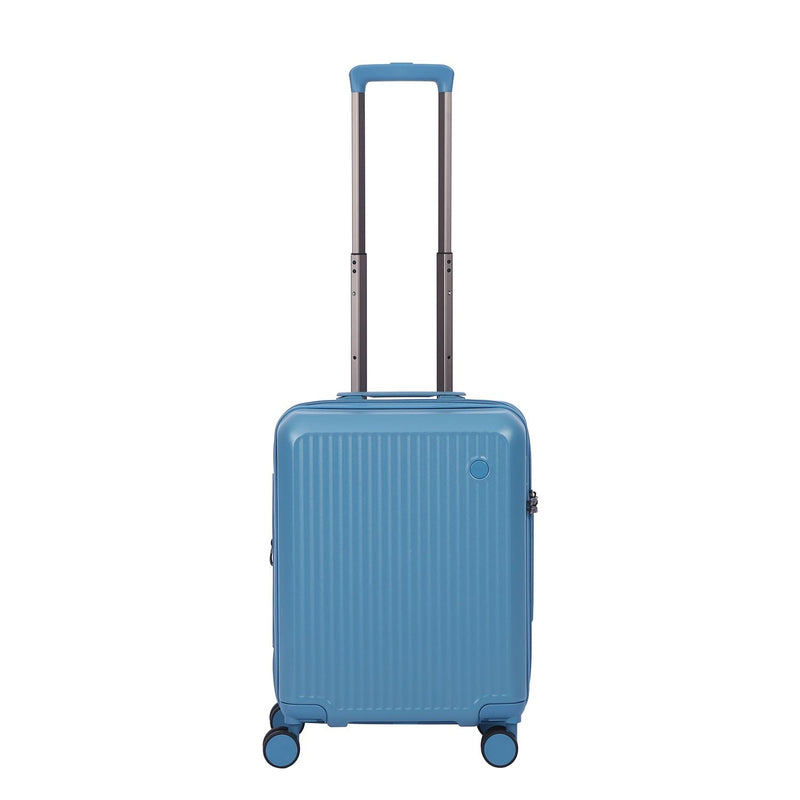 Crossing VIVE Polycarbonate Expandable Carry On Luggage V2 - Blue