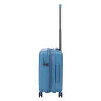 Crossing VIVE Polycarbonate Expandable Carry On Luggage V2 - Blue
