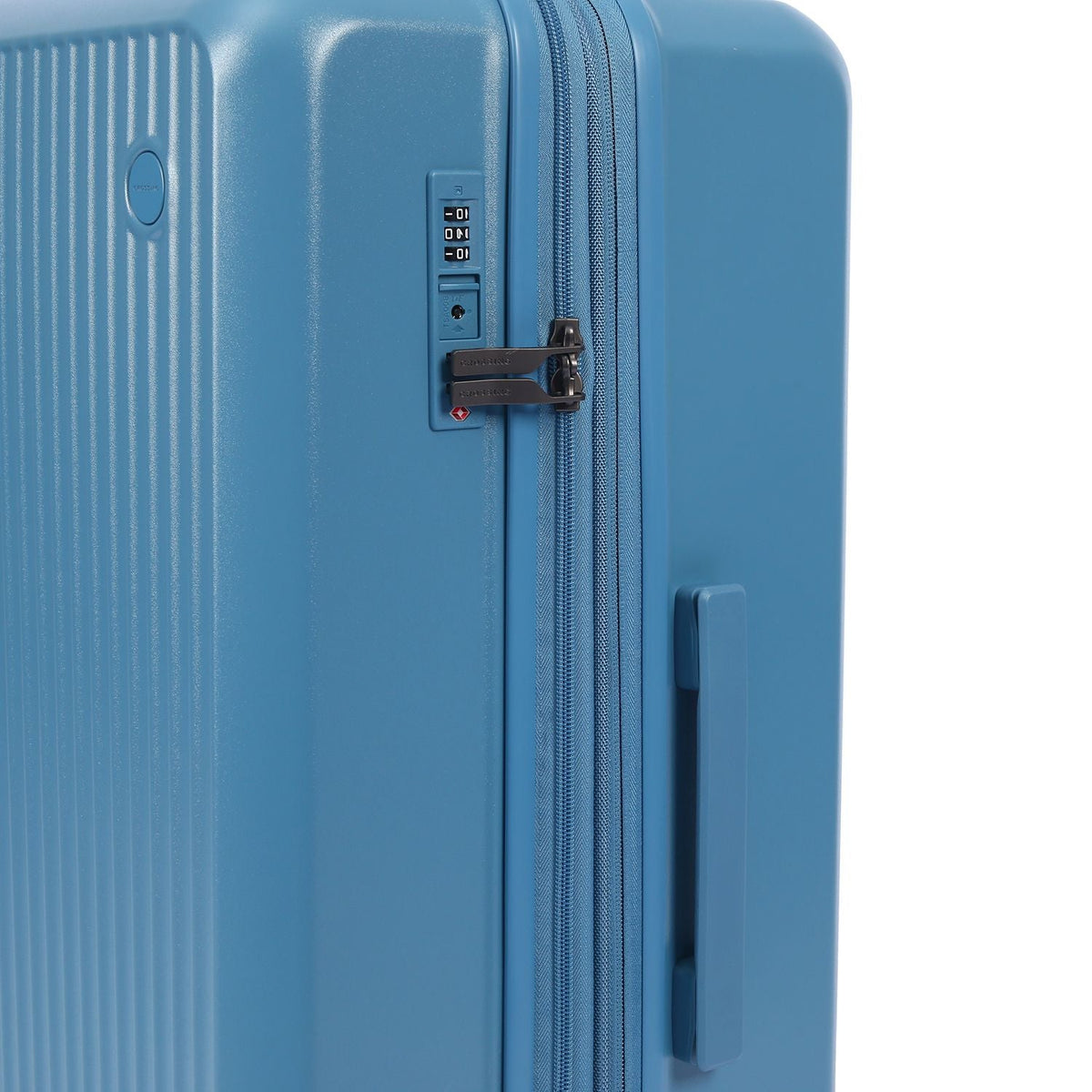 Crossing VIVE Polycarbonate Expandable Carry On Luggage V2 - Blue