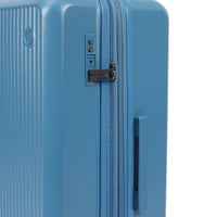 Crossing VIVE Polycarbonate Expandable Carry On Luggage V2 - Blue