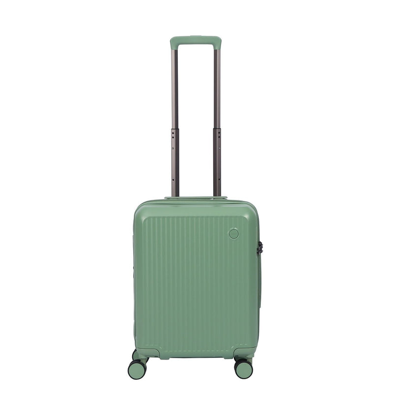 Crossing VIVE Polycarbonate Expandable Carry On Luggage V2 - Sage Green