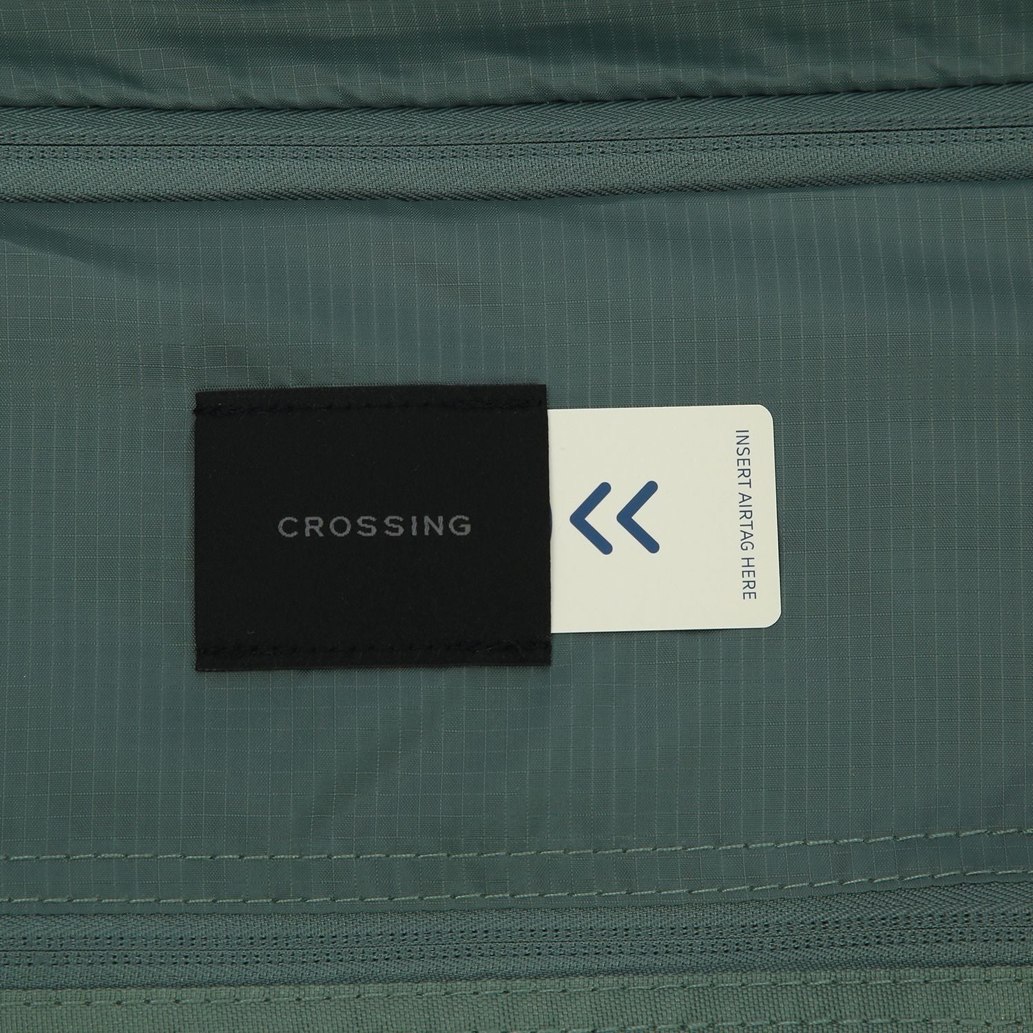 Crossing VIVE Polycarbonate Expandable Carry On Luggage V2 - Sage Green