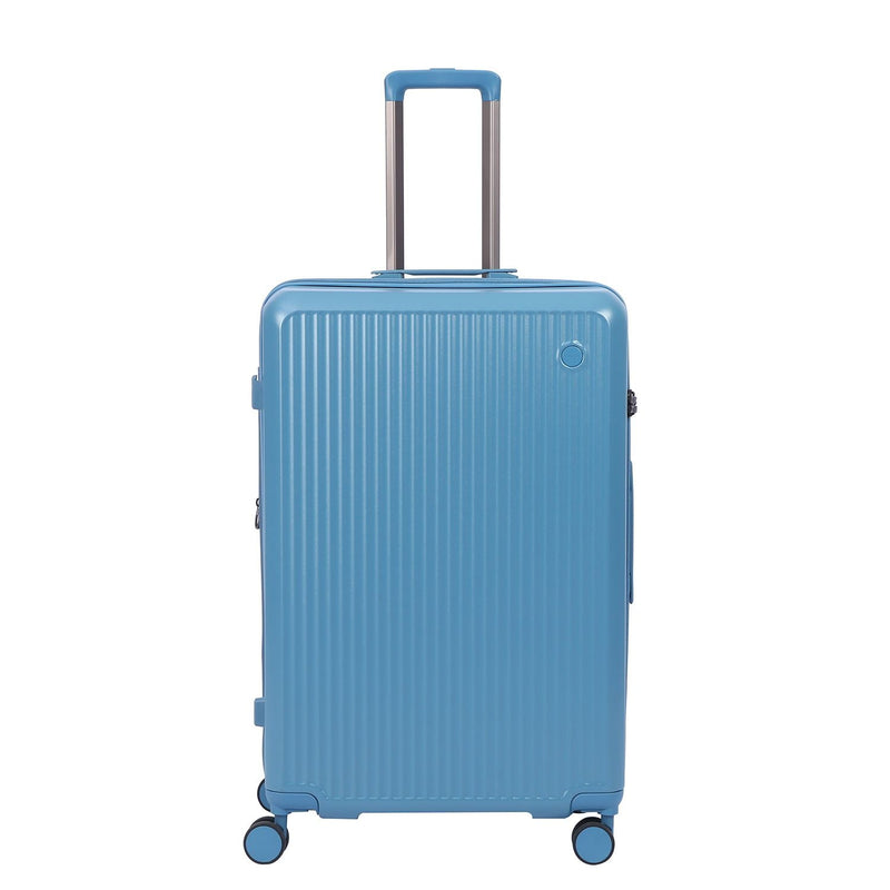 Crossing VIVE Polycarbonate Expandable Large Luggage V2 - Blue