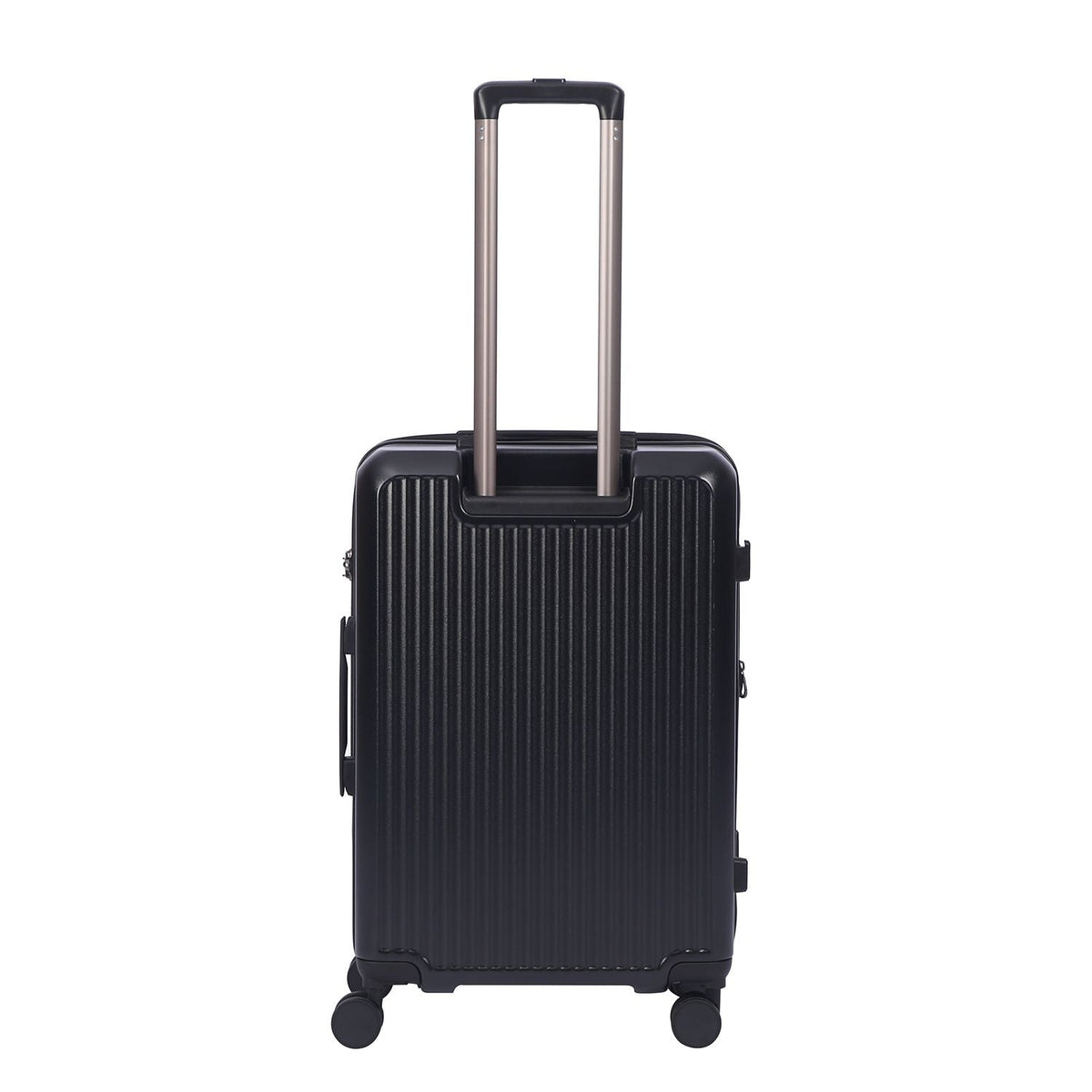 Crossing VIVE Polycarbonate Expandable Medium Luggage V2 - Black