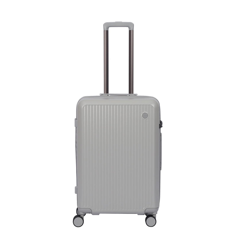 Crossing VIVE Polycarbonate Expandable Medium Luggage V2 - Grey