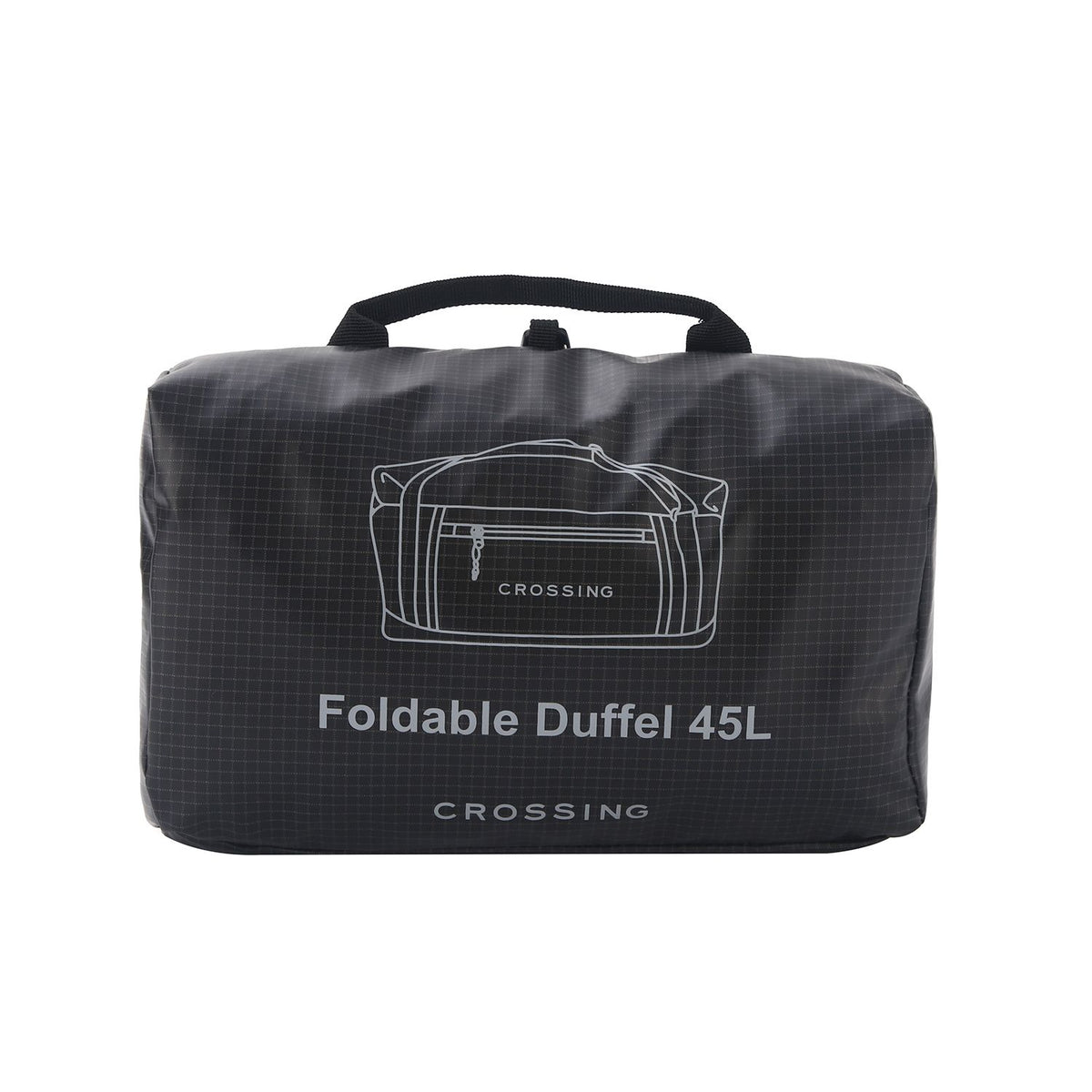 Crossing Voyage Foldable Duffel 45L - Black
