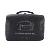 Crossing Voyage Foldable Duffel 65L - Black