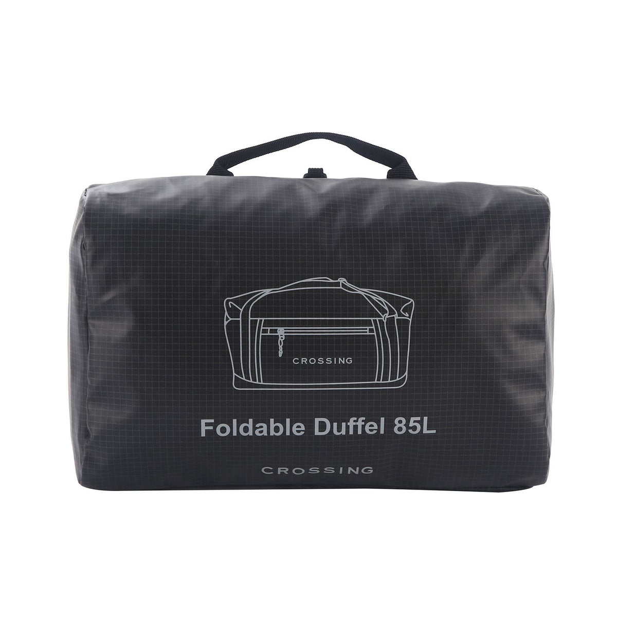 Crossing Voyage Foldable Duffel 85L - Black