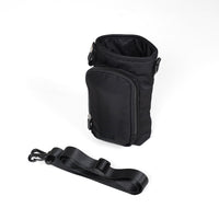 Crossing Water Bottle Crossbody Bag With  Front Pocket 2L - Black