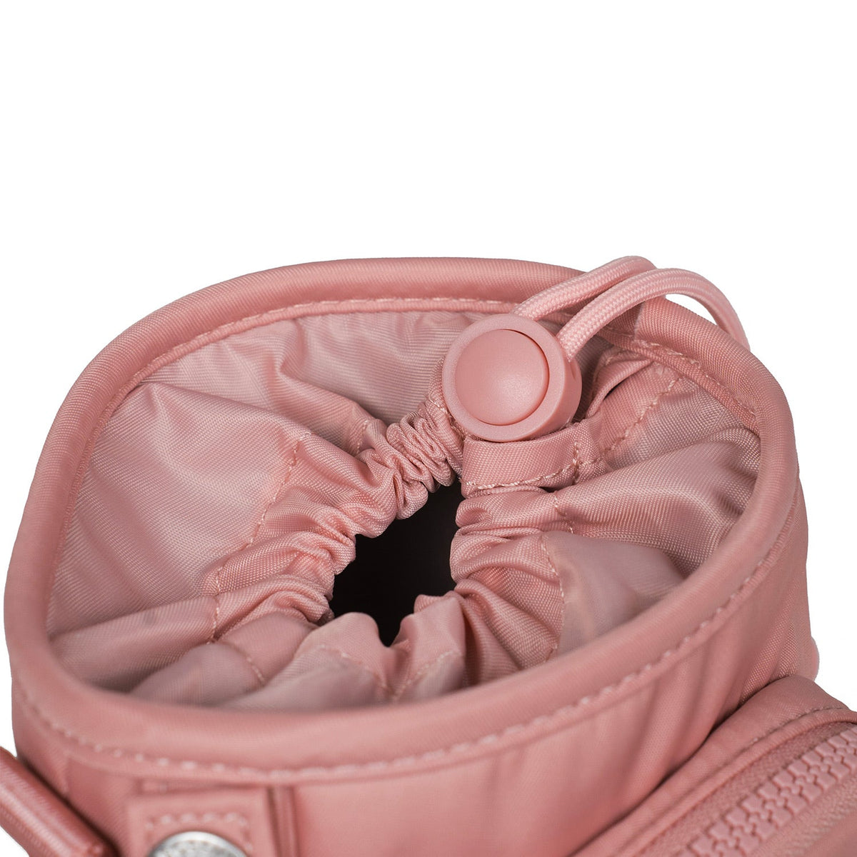 Crossing Water Bottle Crossbody Bag With  Front Pocket 2L - Dusty Pink