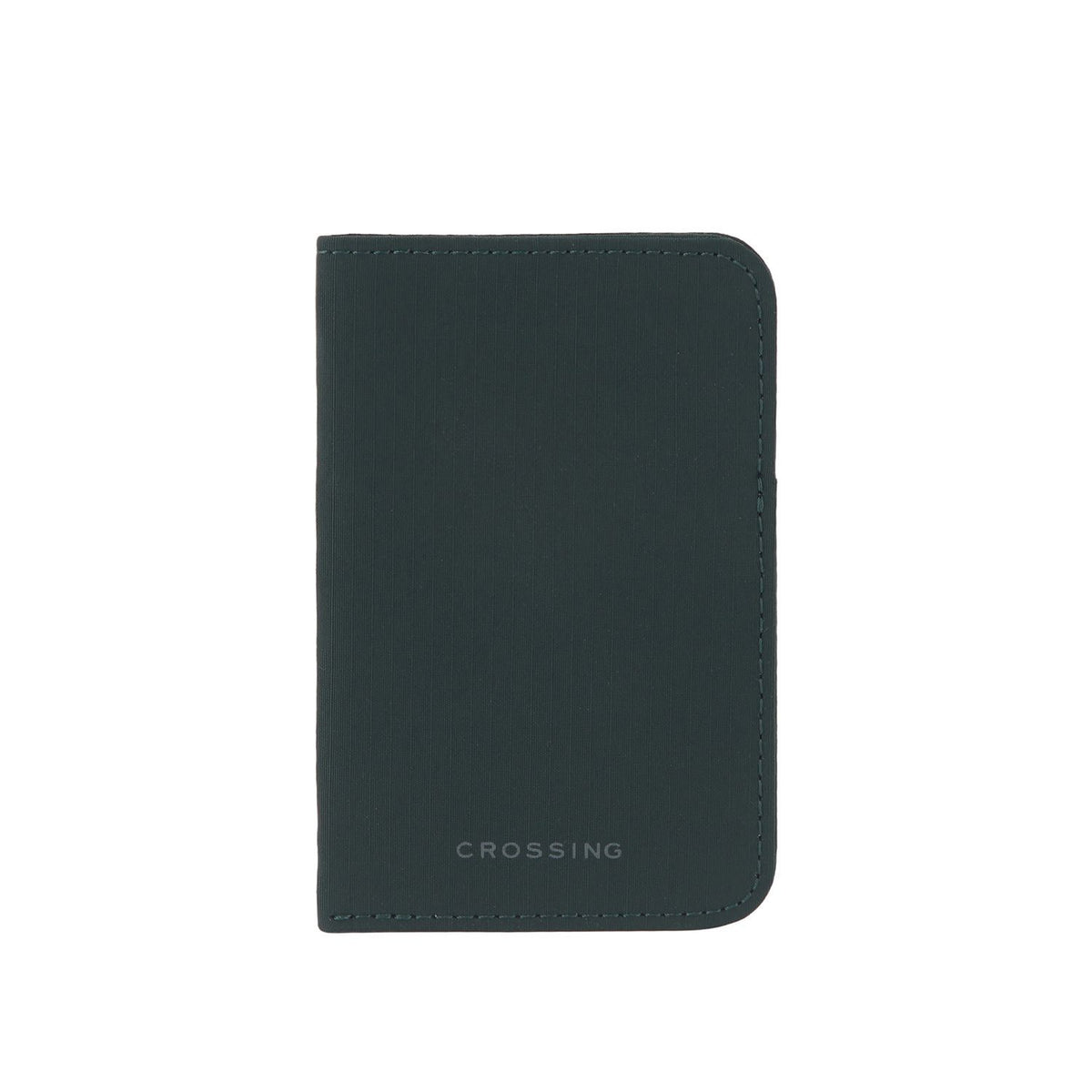 Crossing Waterproof Checked Nylon Card Sleeve RFID - Forest Green