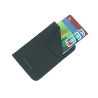 Crossing Waterproof Checked Nylon Card Sleeve RFID - Forest Green