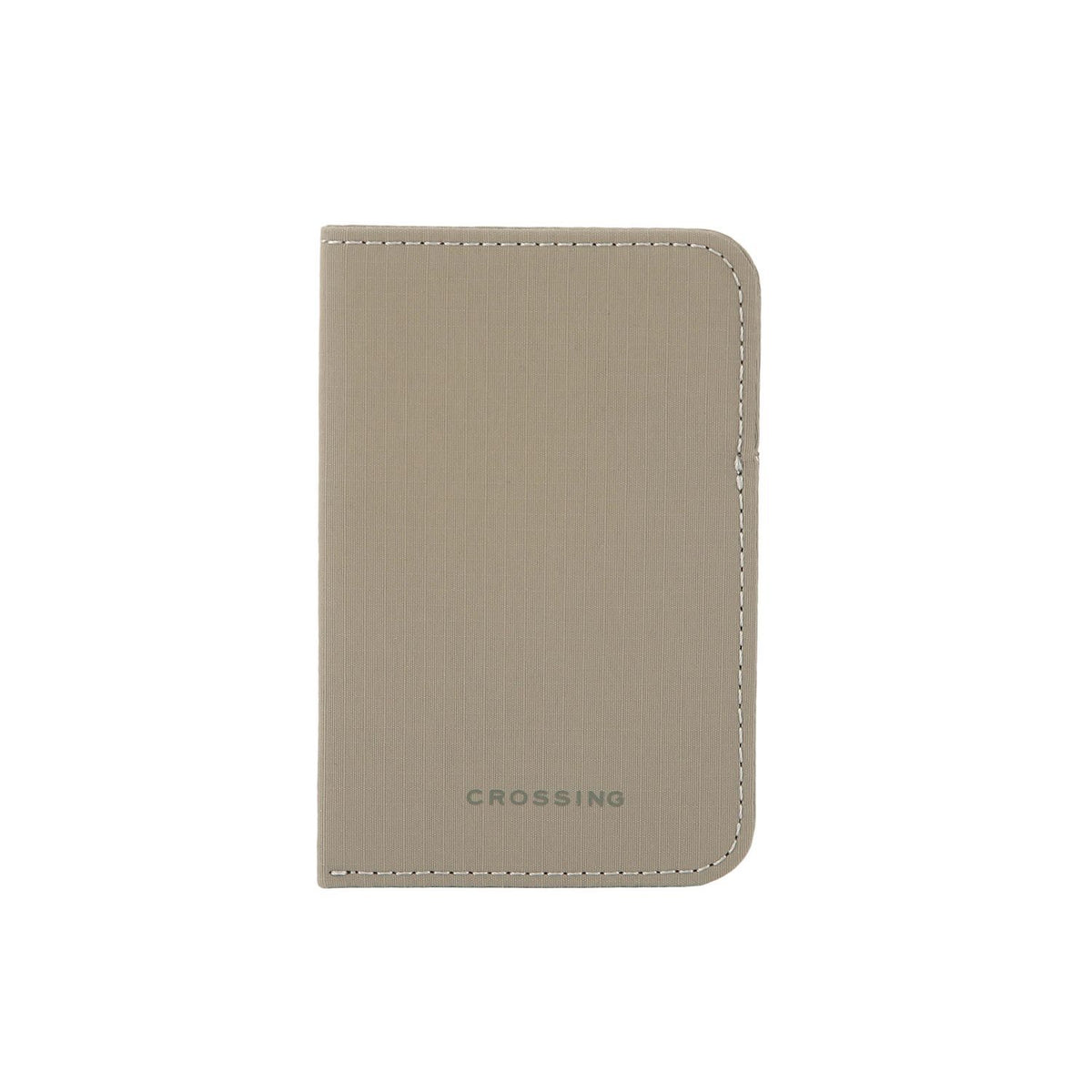 Crossing Waterproof Checked Nylon Card Sleeve RFID - Grey