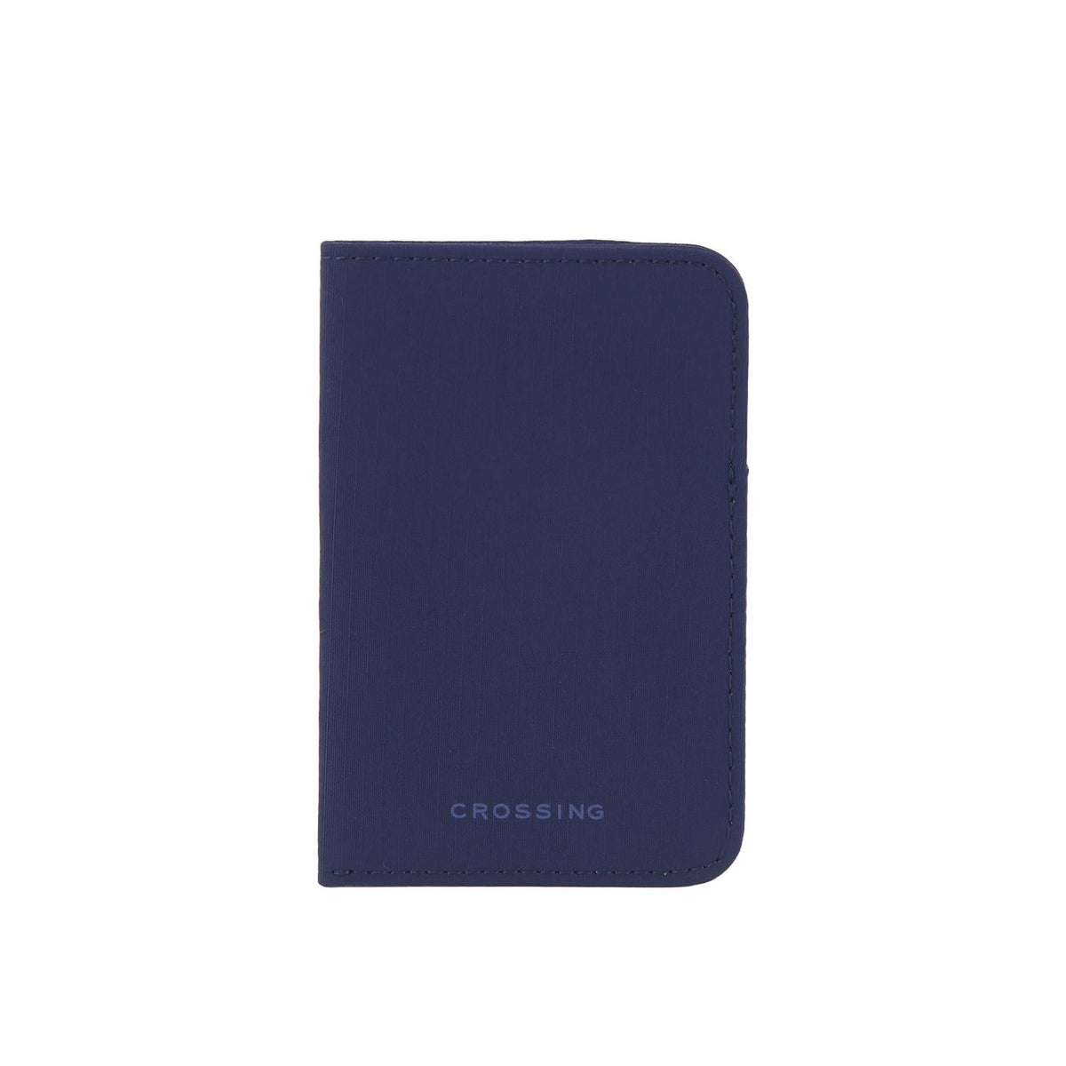 Crossing Waterproof Checked Nylon Card Sleeve RFID - Navy
