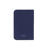 Crossing Waterproof Checked Nylon Card Sleeve RFID - Navy