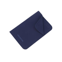 Crossing Waterproof Checked Nylon Card Sleeve RFID - Navy