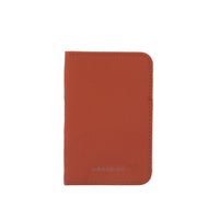 Crossing Waterproof Checked Nylon Card Sleeve RFID - Rust