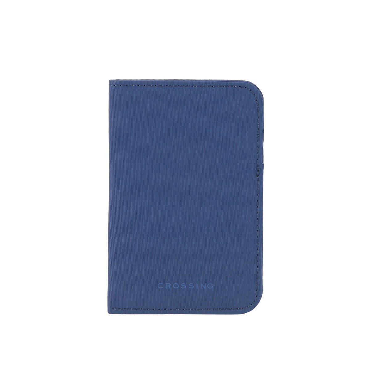 Crossing Waterproof Checked Nylon Card Sleeve RFID - Smoke Blue