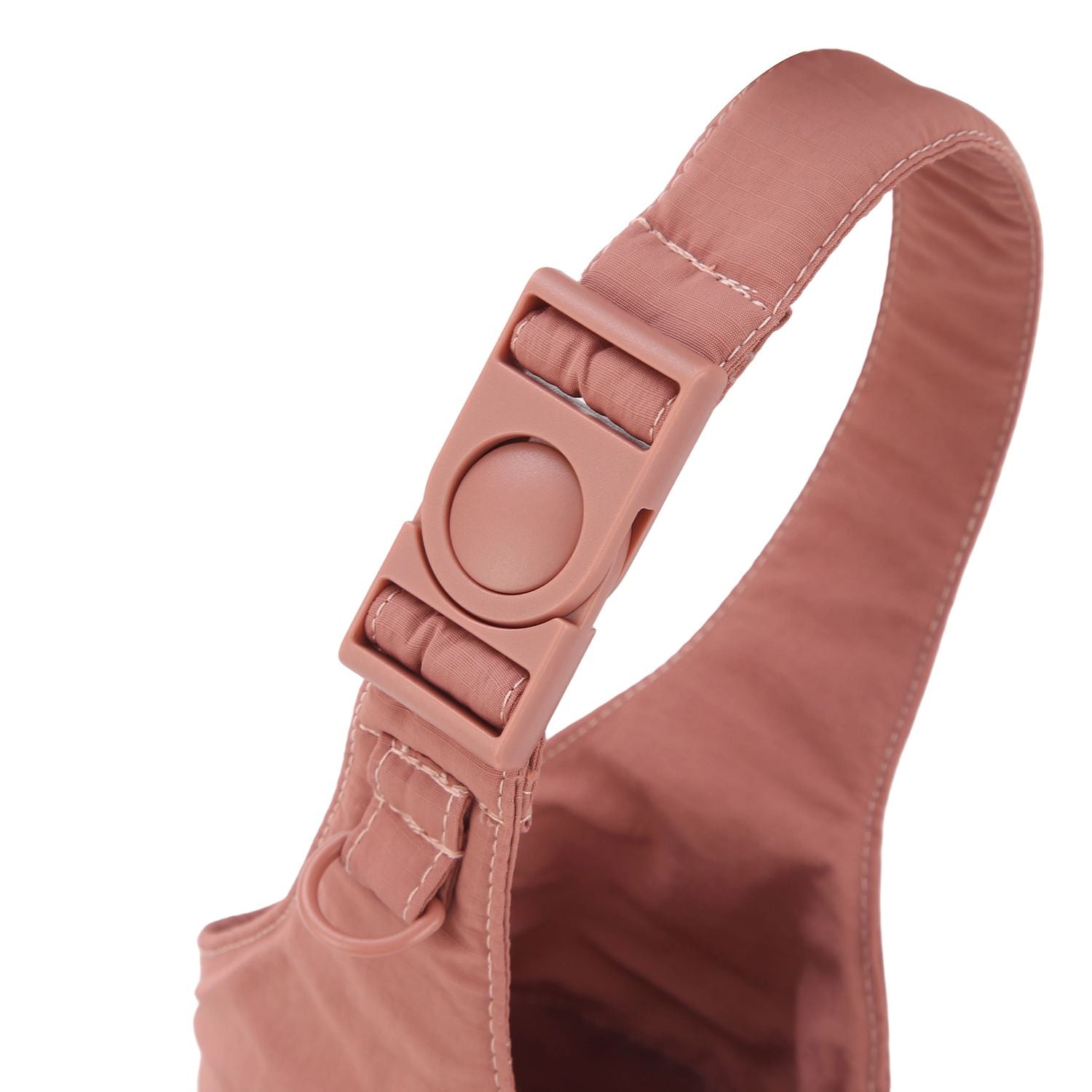 Crossing Waterproof Checked Nylon Dual Carry Water Bottle Bag - Blush