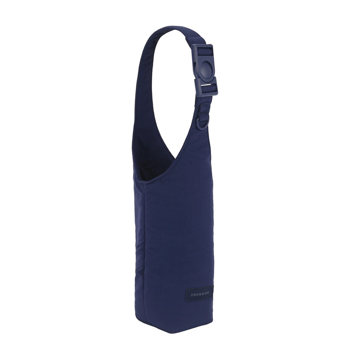 Crossing Waterproof Checked Nylon Dual Carry Water Bottle Bag - Navy