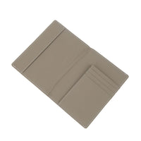 Crossing Waterproof Checked Nylon Passport Cover RFID - Grey