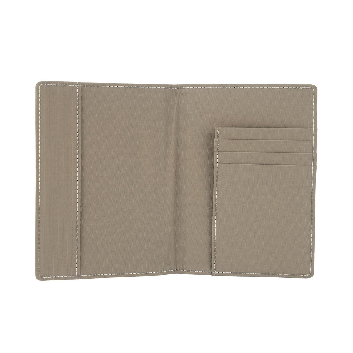 Crossing Waterproof Checked Nylon Passport Cover RFID - Grey