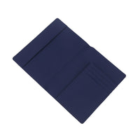 Crossing Waterproof Checked Nylon Passport Cover RFID - Navy