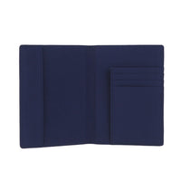 Crossing Waterproof Checked Nylon Passport Cover RFID - Navy