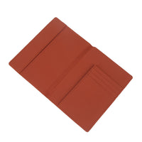 Crossing Waterproof Checked Nylon Passport Cover RFID - Rust