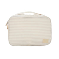 Crossing Waterproof Rayon Checked Packing Cube M - Beige
