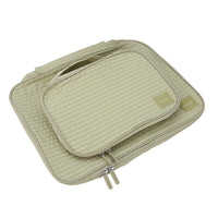 Crossing Waterproof Rayon Checked Packing Cube Set (2-Piece Set) - Green