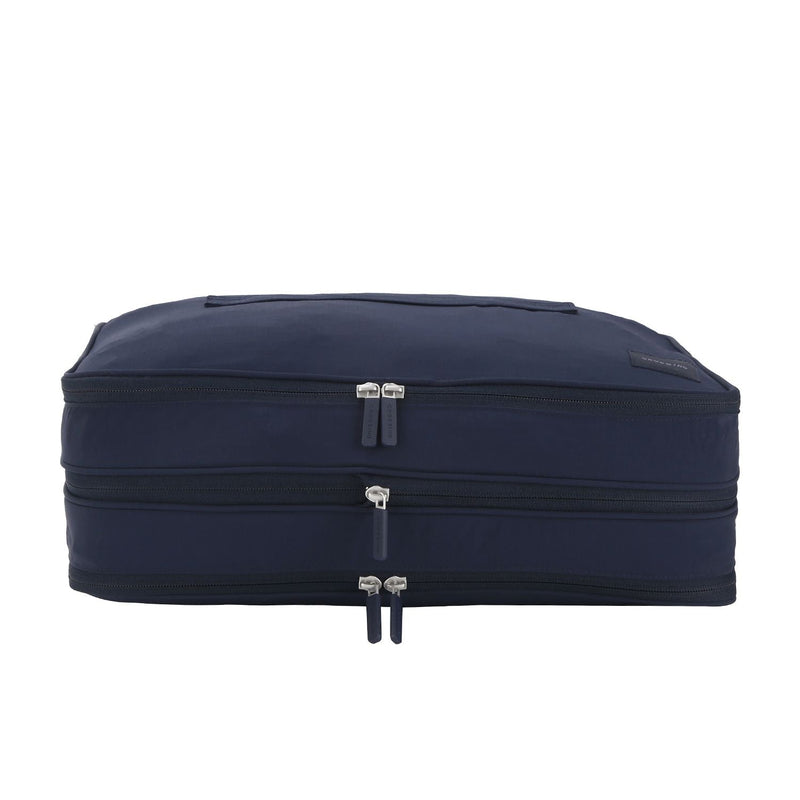 Crossing Waterproof Ripstop Nylon Compression Packing Cube (2 Sided) M - Navy