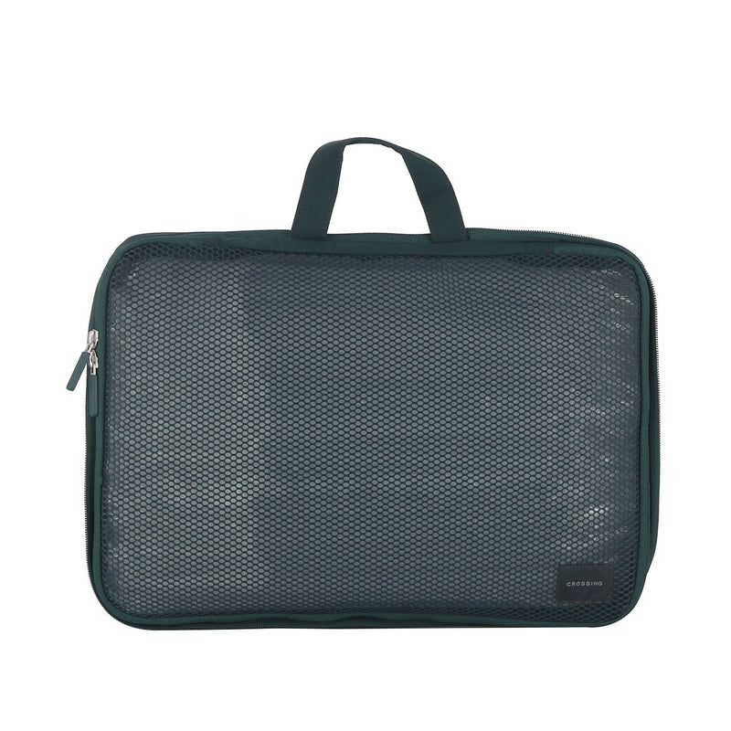 Crossing Waterproof Ripstop Nylon Compression Packing Cube M - Forest Green