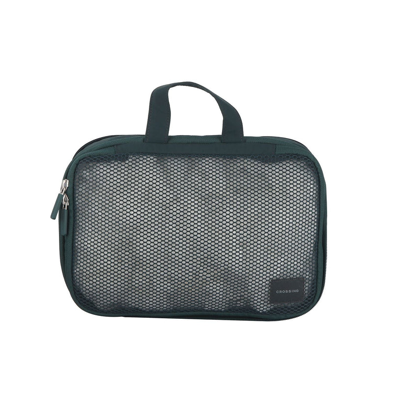 Crossing Waterproof Ripstop Nylon Compression Packing Cube S - Forest Green