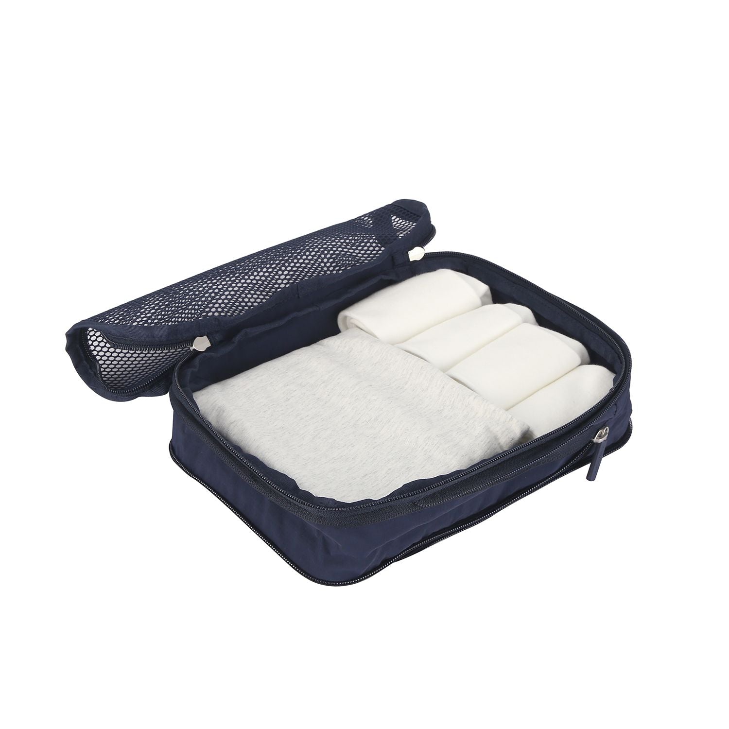 Crossing Waterproof Ripstop Nylon Compression Packing Cube S - Navy