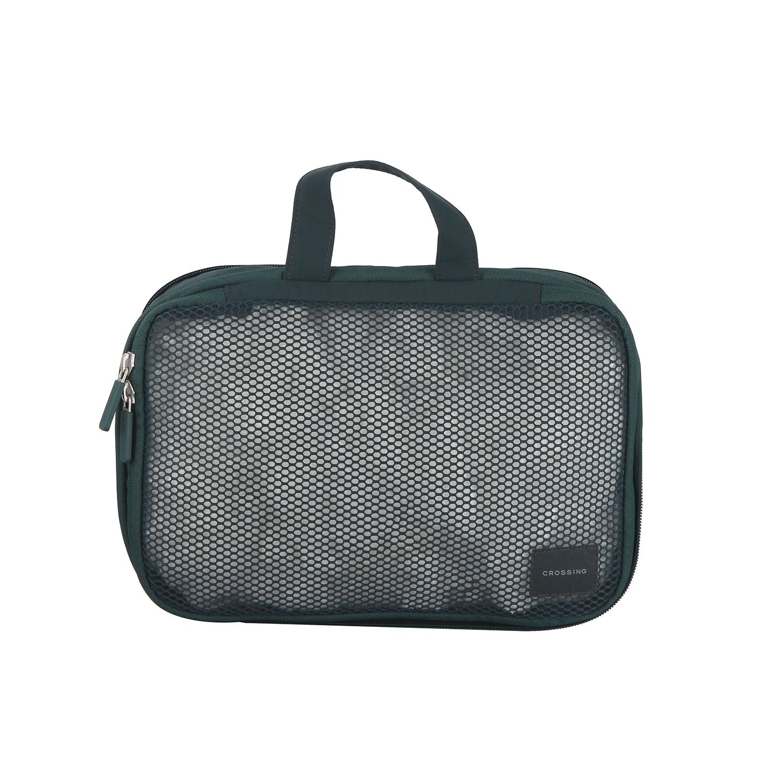 Crossing Waterproof Ripstop Nylon Compression Packing Cube Set (2-Piece Set) - Forest Green