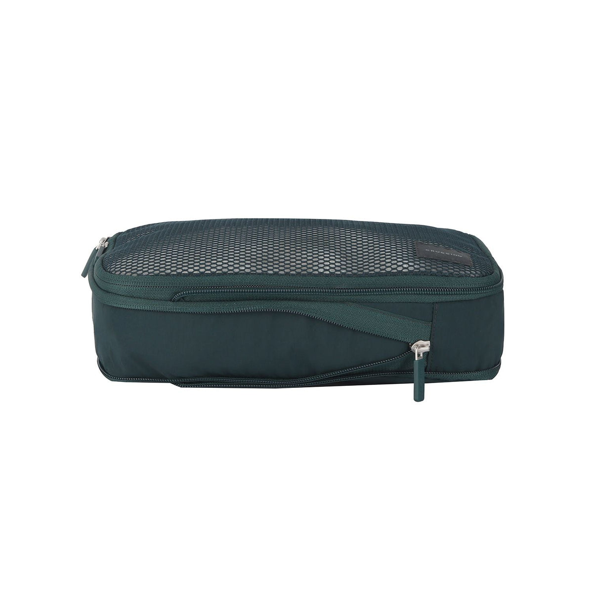 Crossing Waterproof Ripstop Nylon Compression Packing Cube Set (2-Piece Set) - Forest Green