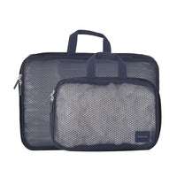 Crossing Waterproof Ripstop Nylon Compression Packing Cube Set (2-Piece Set) - Navy
