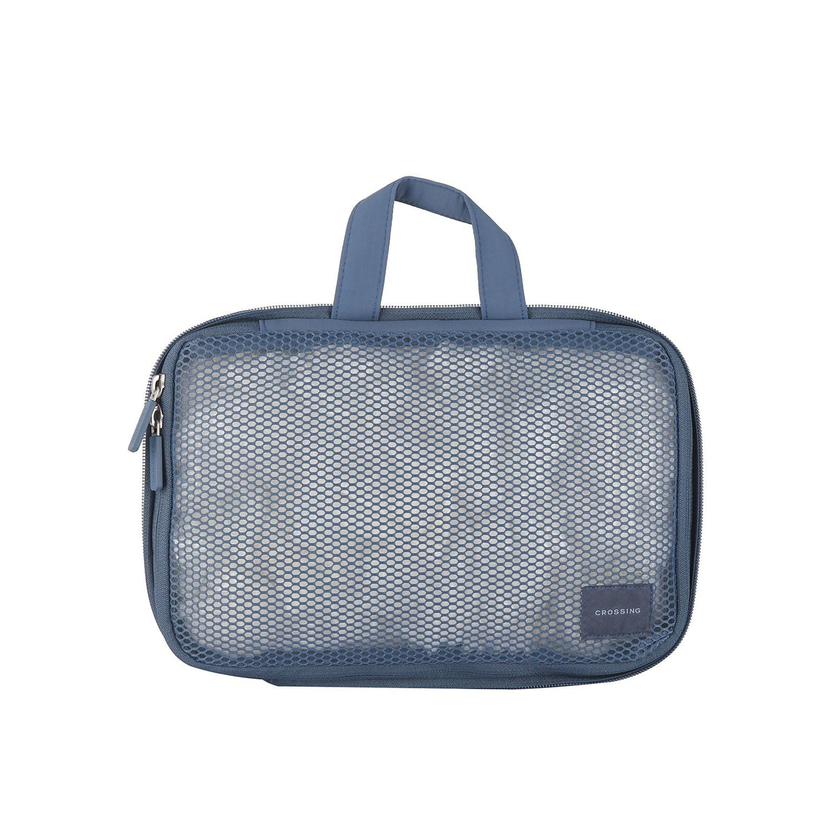 Crossing Waterproof Ripstop Nylon Compression Packing Cube Set (2-Piece Set) - Smoke Blue