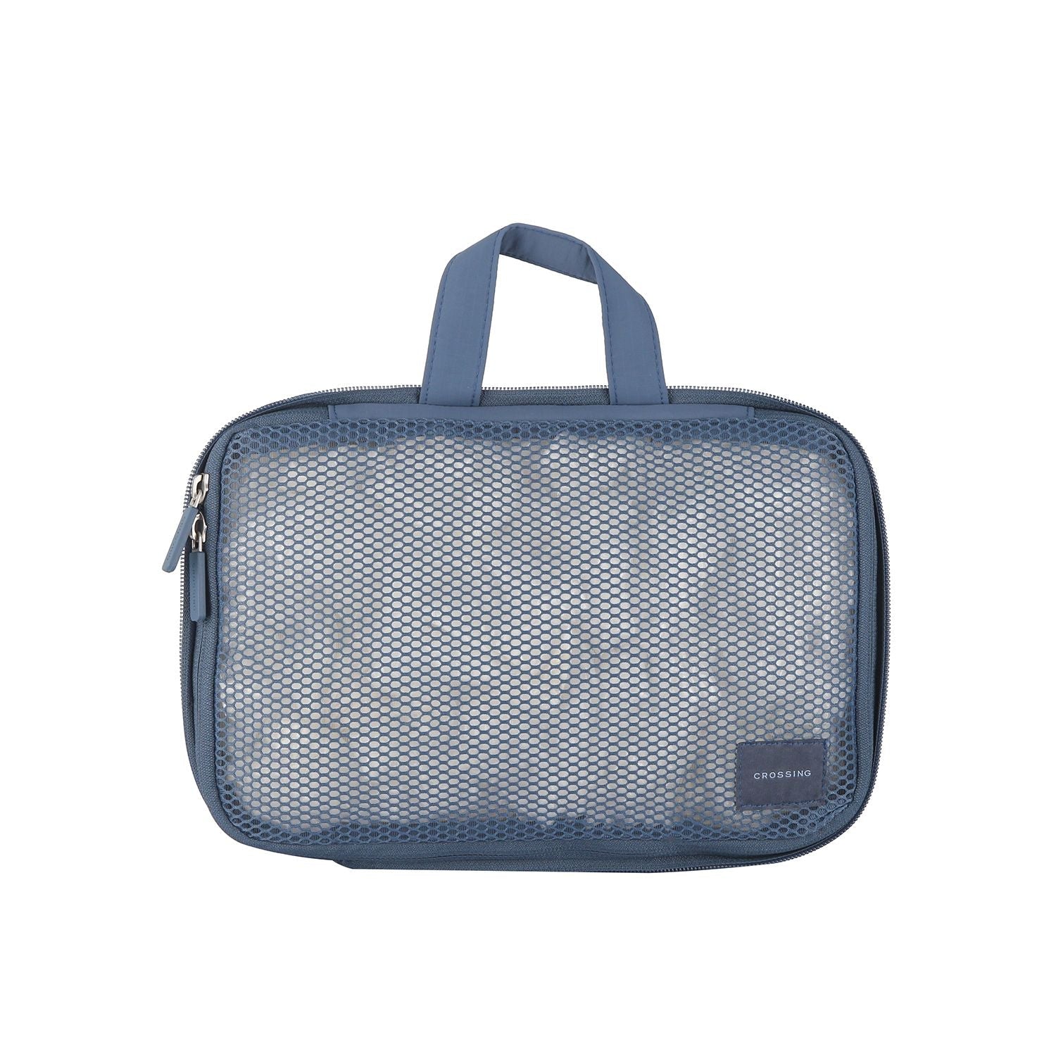 Crossing Waterproof Ripstop Nylon Compression Packing Cube Set (2-Piece Set) - Smoke Blue