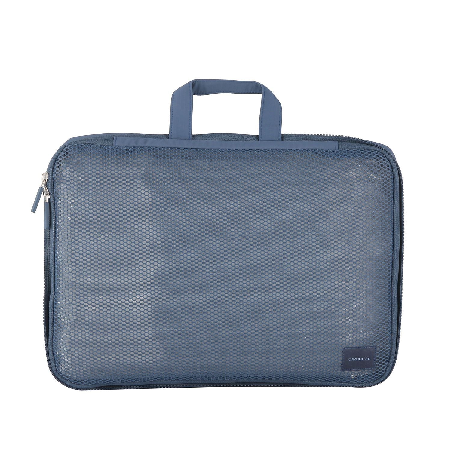 Crossing Waterproof Ripstop Nylon Compression Packing Cube Set (2-Piece Set) - Smoke Blue