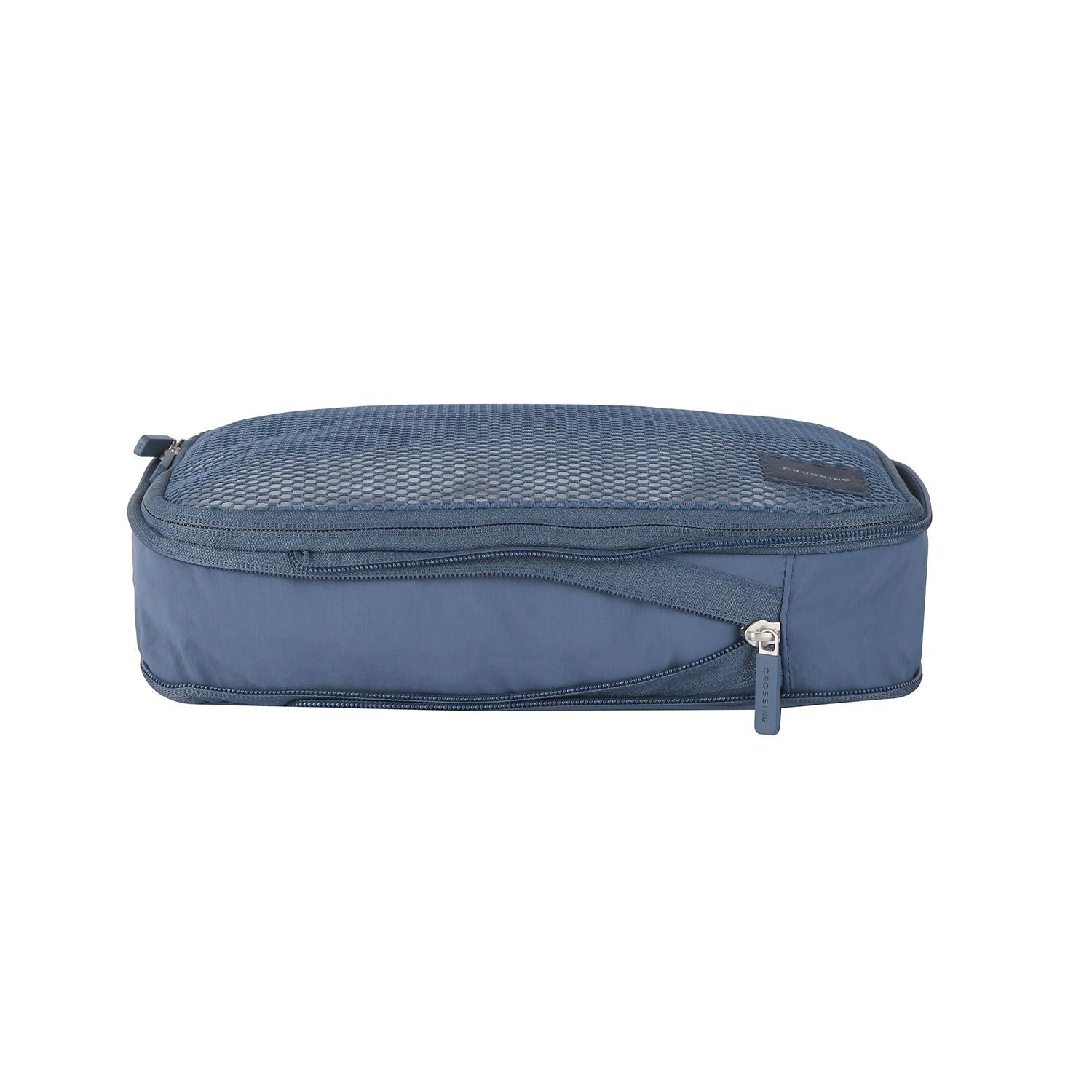 Crossing Waterproof Ripstop Nylon Compression Packing Cube Set (2-Piece Set) - Smoke Blue