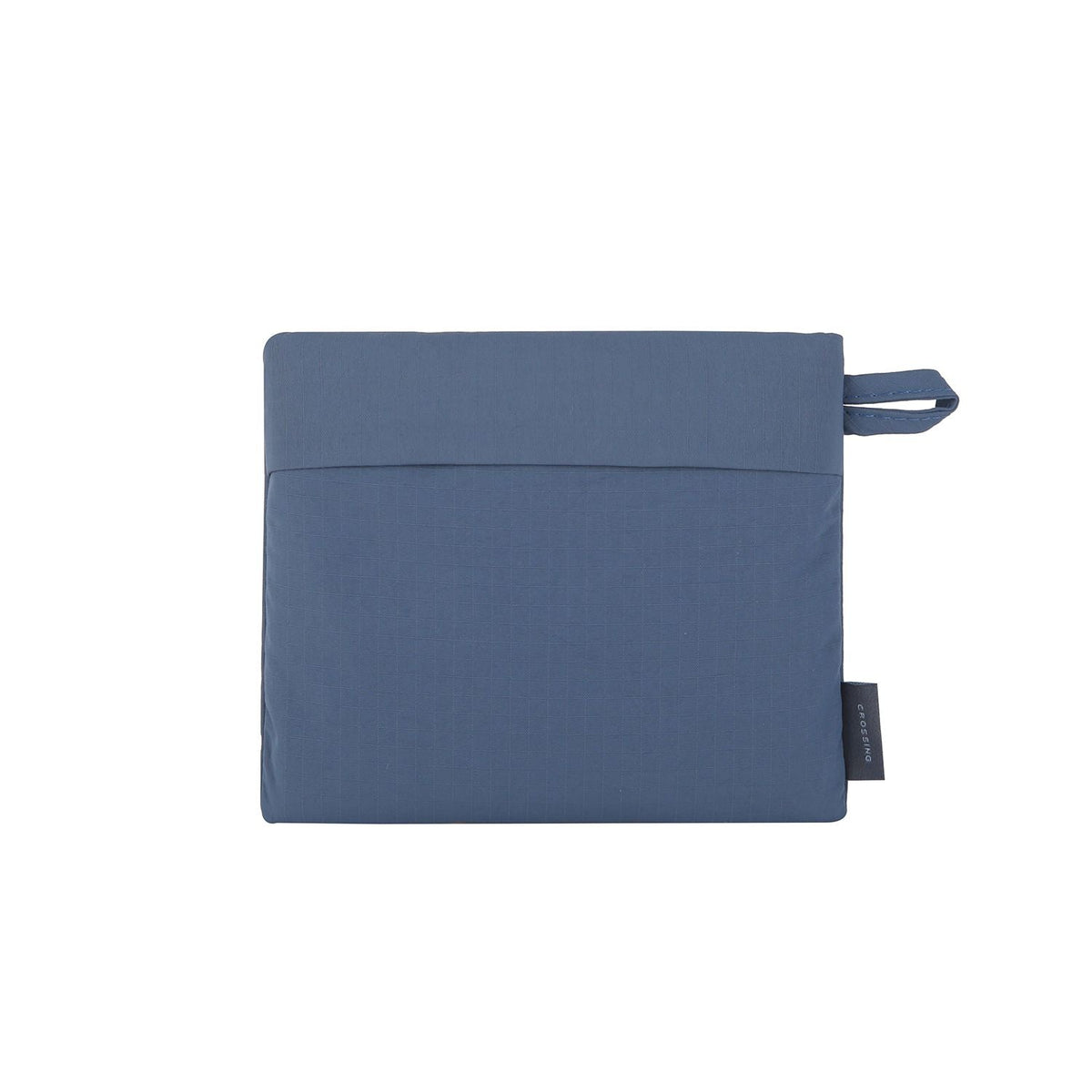 Crossing Waterproof Ripstop Nylon Foldable Tote Bag - Smoke Blue
