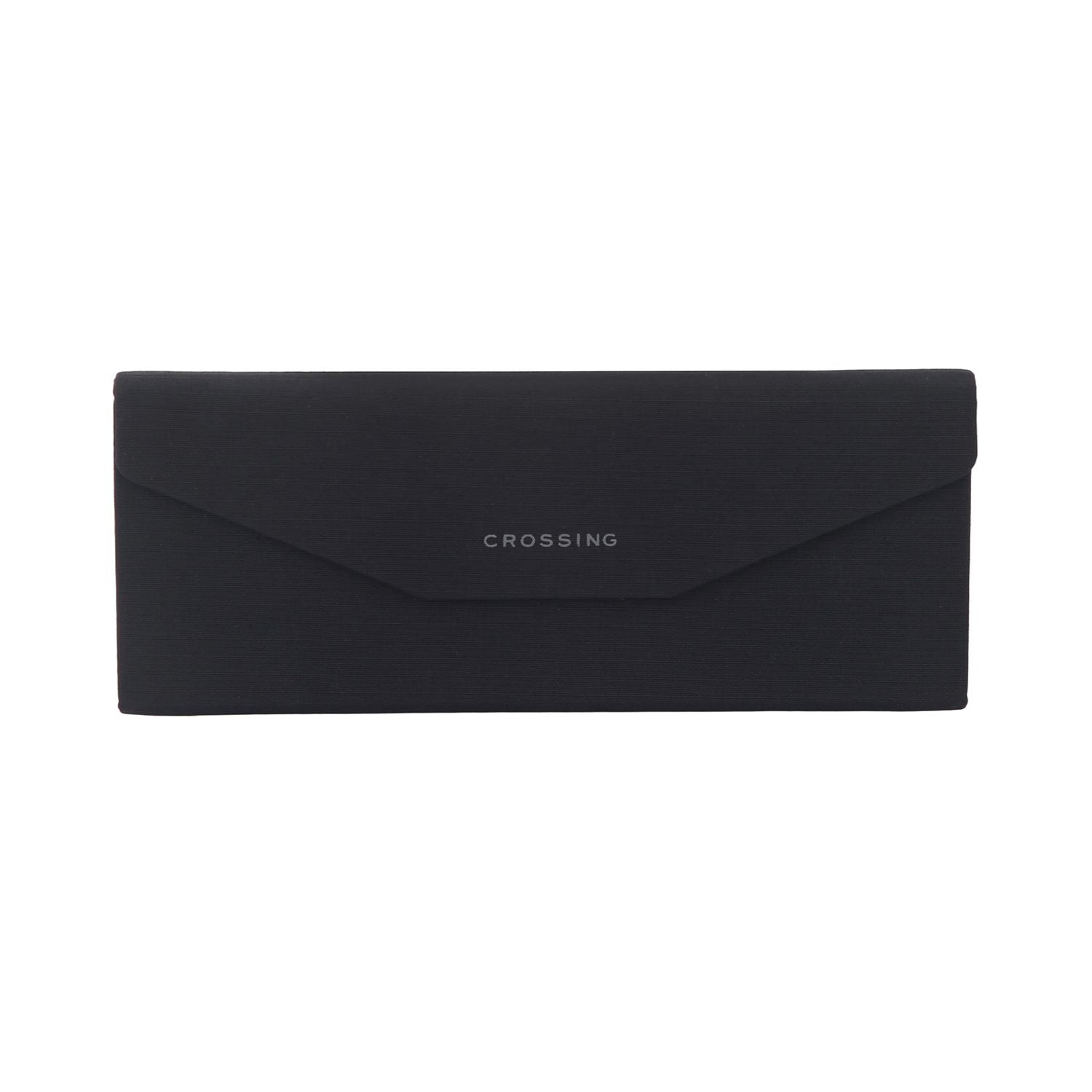 Crossing Waterproof Ripstop Nylon Foldable Glasses Case - Black