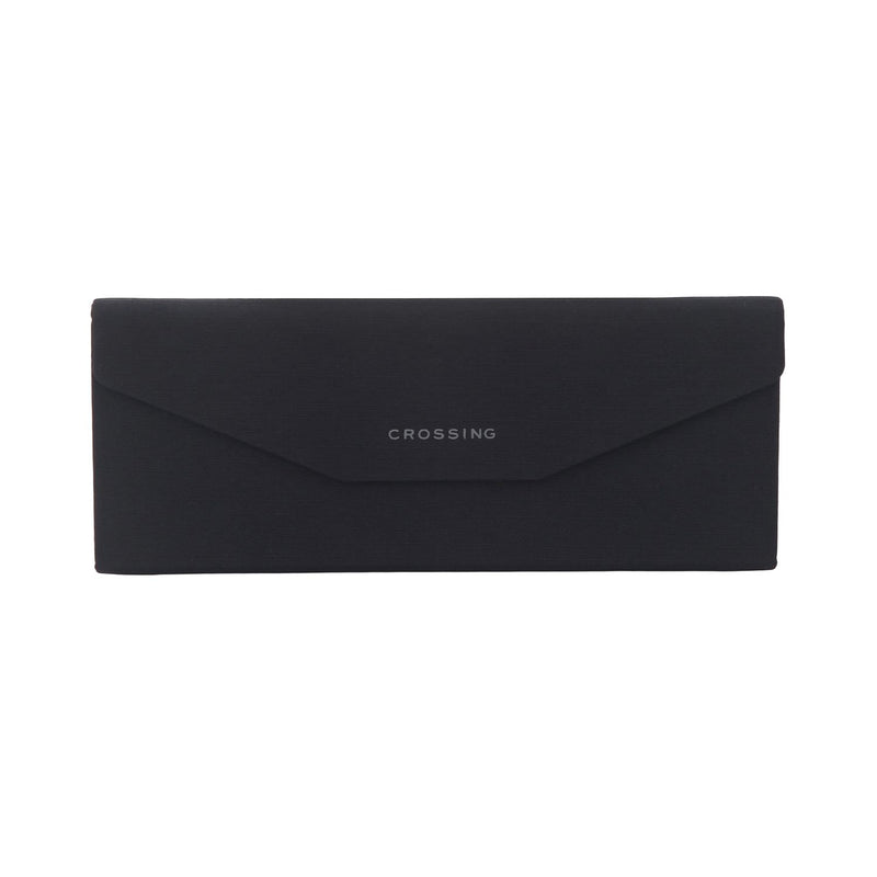 Crossing Waterproof Ripstop Nylon Foldable Glasses Case - Black